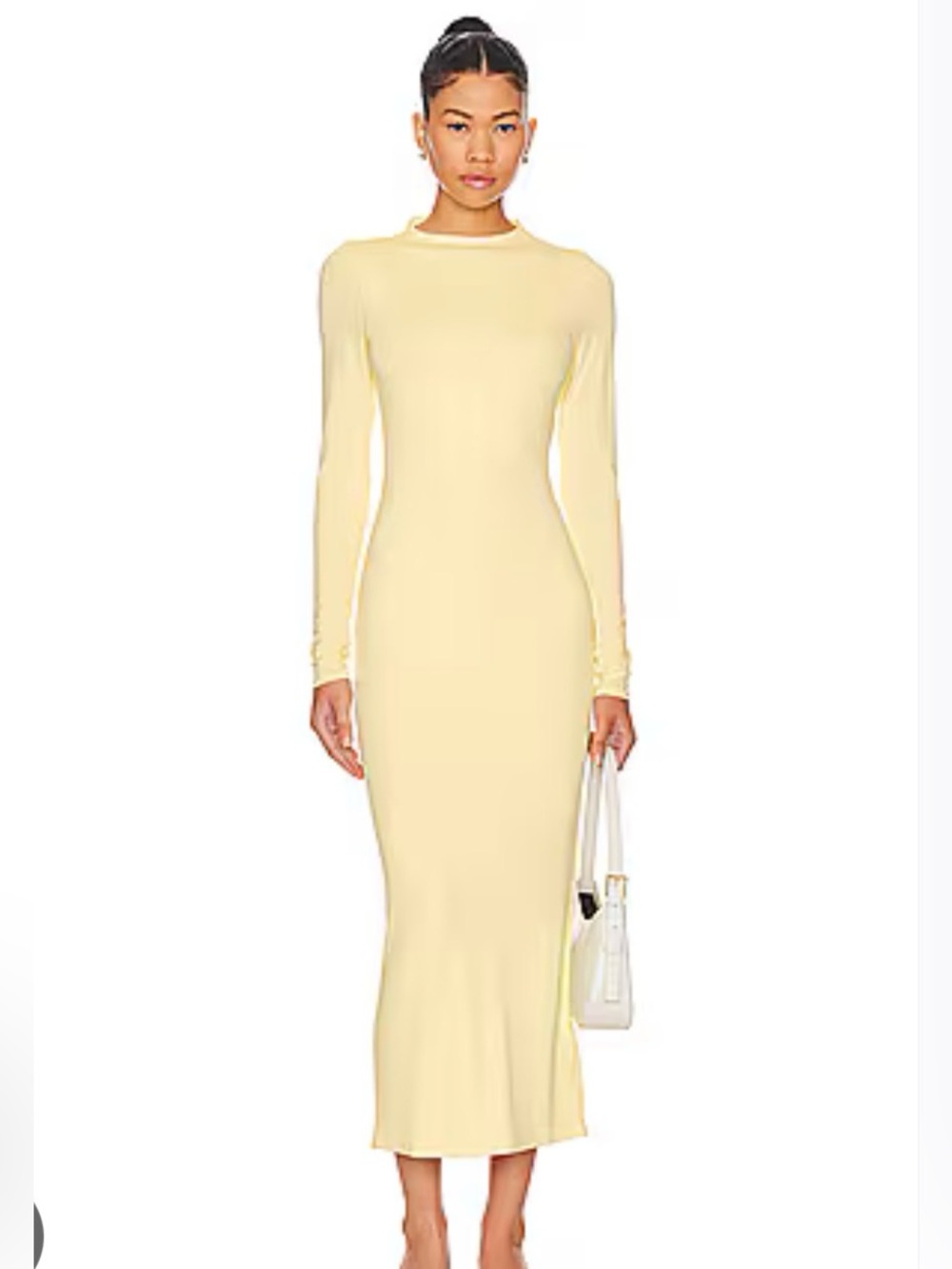 NWT AFRM Jupiter dress in Buttercup